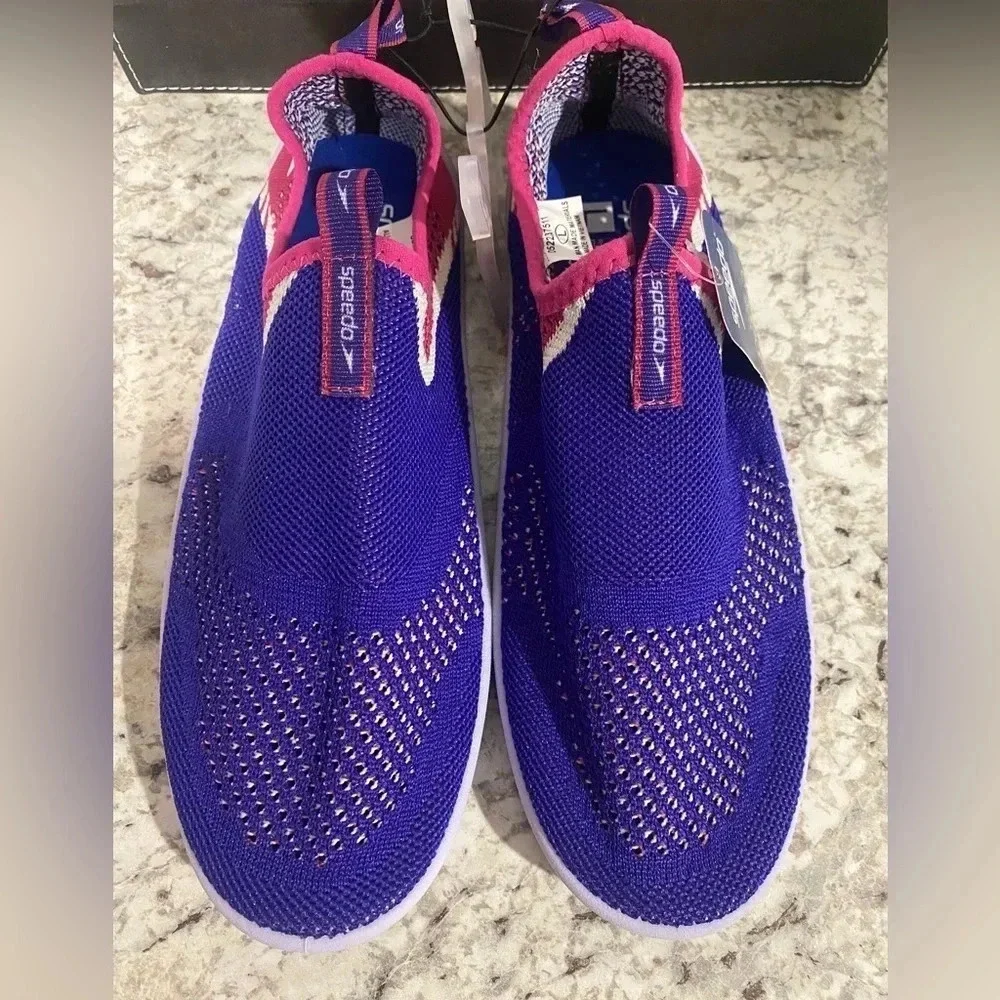Speedo Girls Purple and Pink Surf Strider Water Shoes